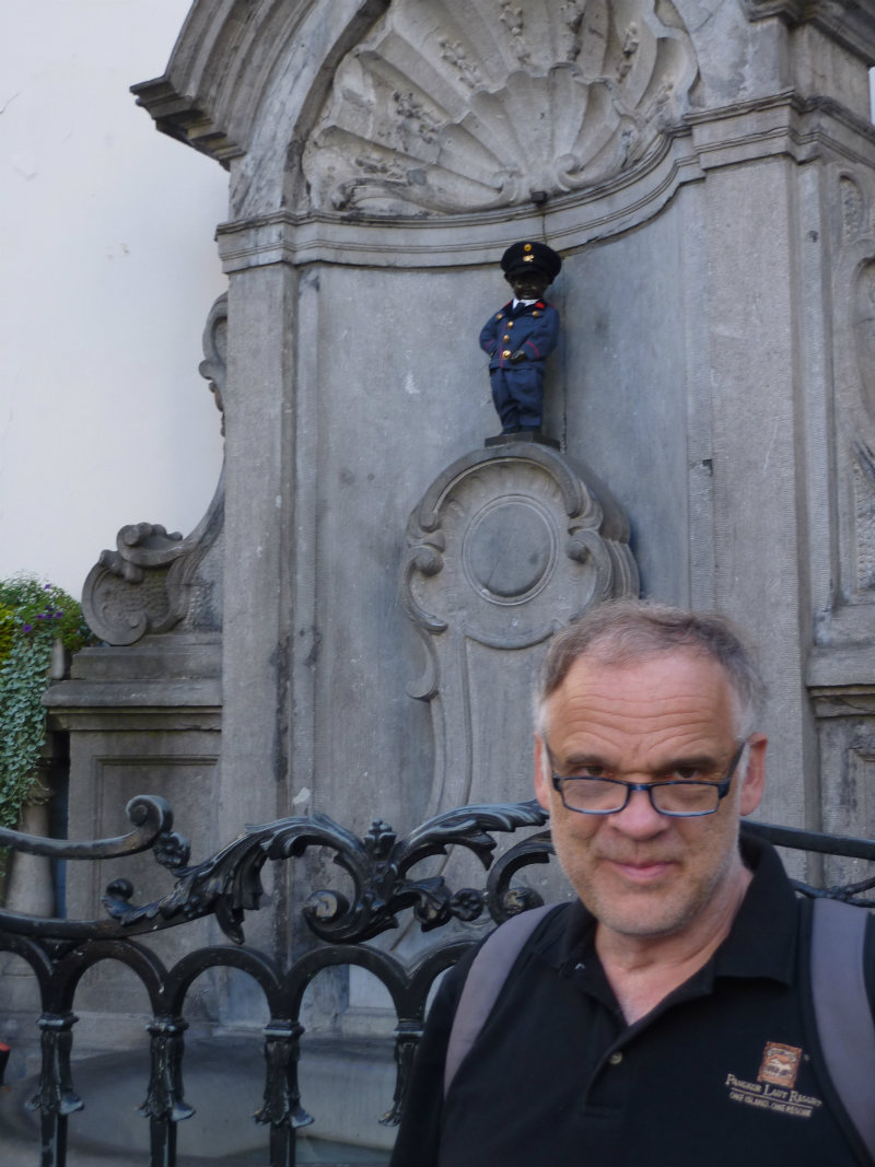 Genius Walking Tours Guide met Manneken pis